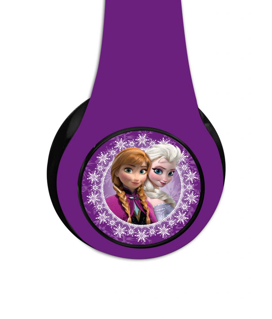 Frozen Purple Love – Decibel Wireless On Ear Headphones