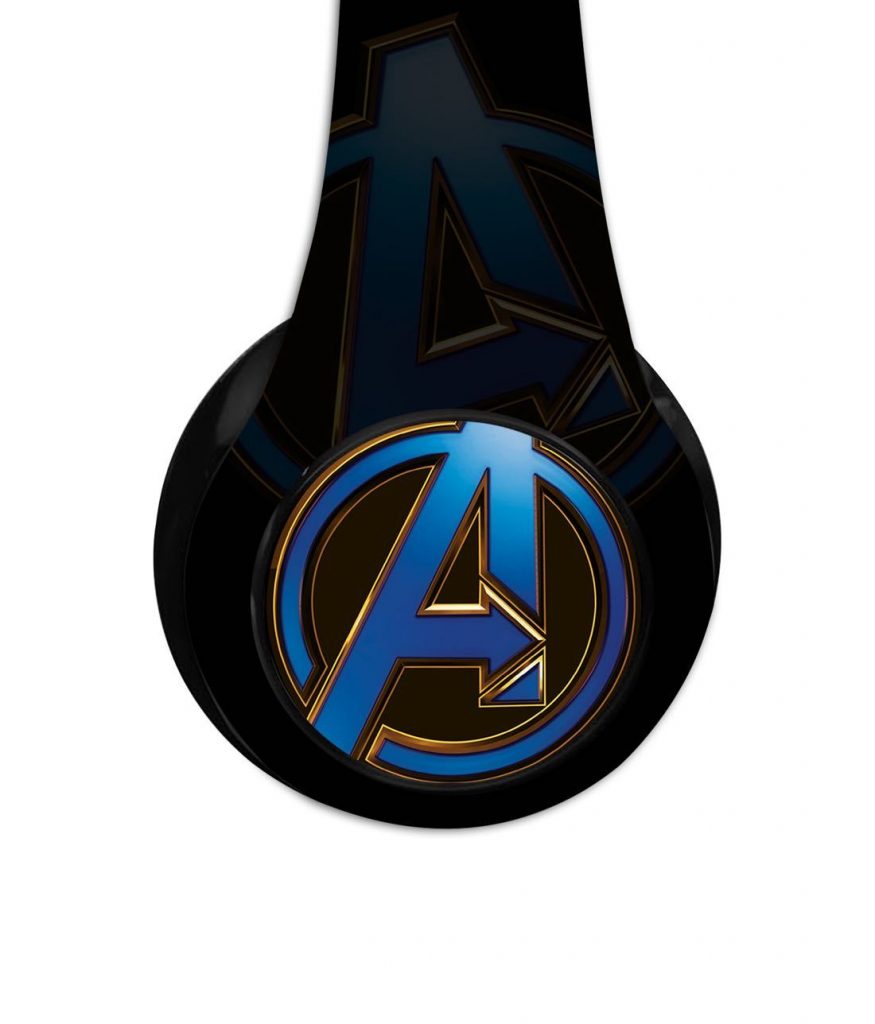 Endgame Logo Blue – Decibel Wireless On Ear Headphones