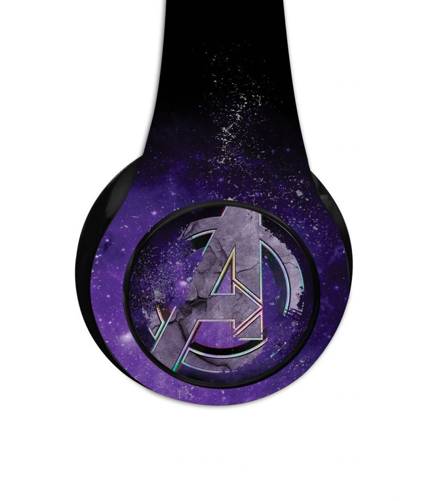 Endgame Logo Purple – Decibel Wireless On Ear Headphones