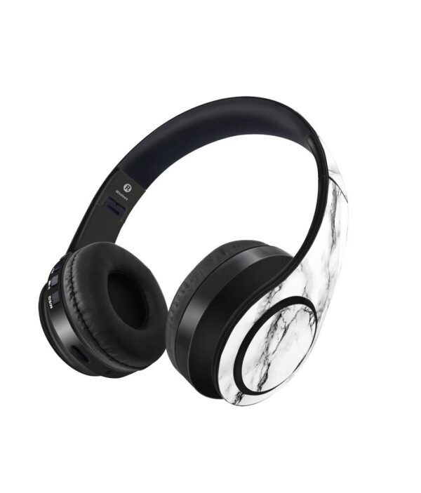 Marble White Luna - Decibel Wireless On Ear Headphones