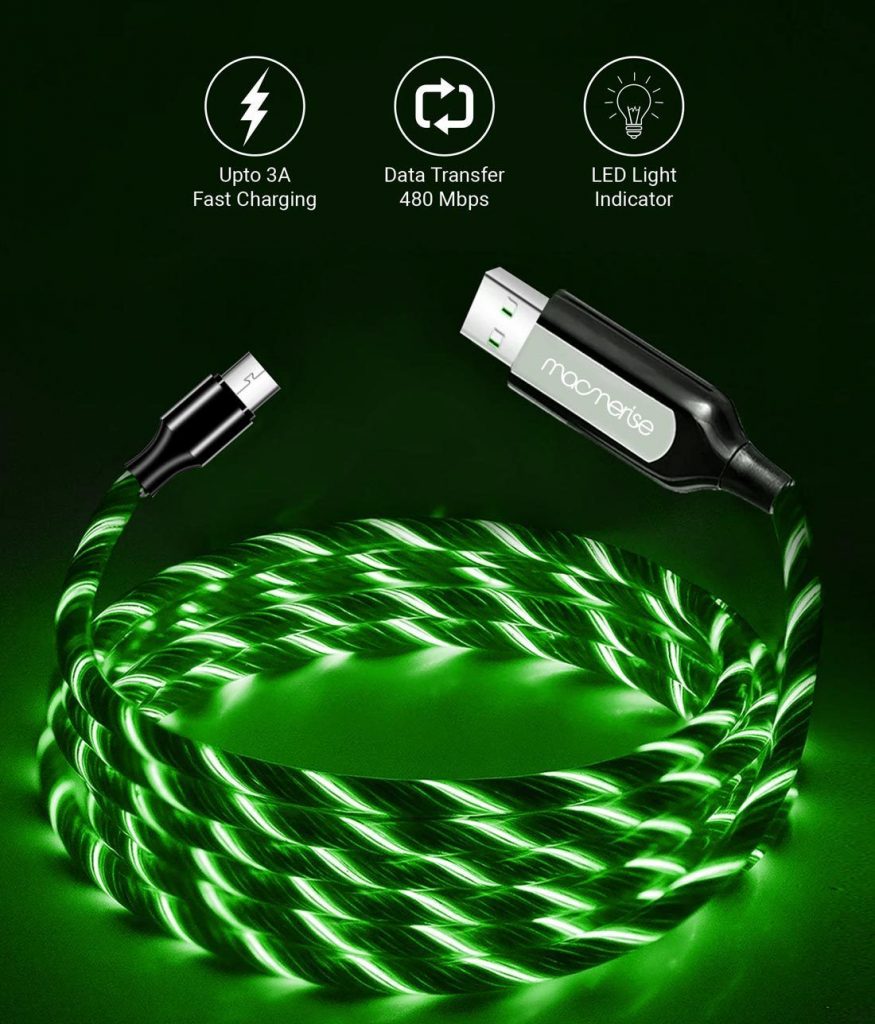 Macmerise Illume Green – Micro USB Cables