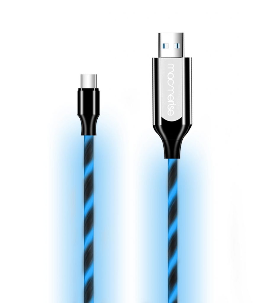 Macmerise Illume Black – Type C LED Cables