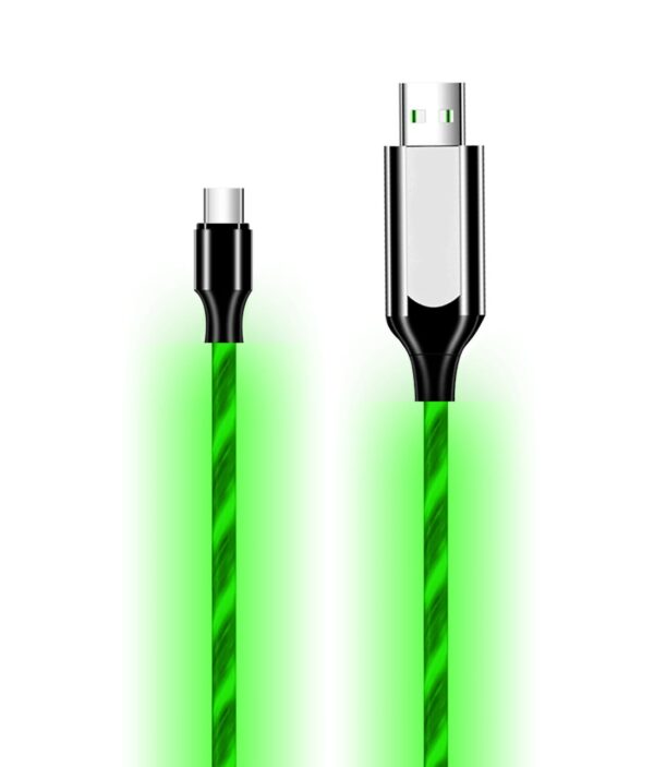 Macmerise Illume Green - Type C LED Cables