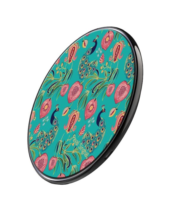 Payal Singhal Anaar and Mor Teal - Qi Compatible Pro Wireless Charger