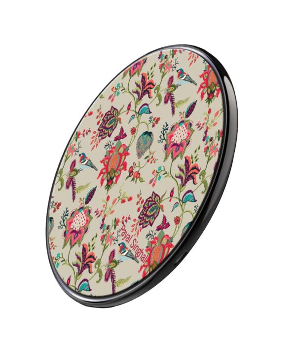 Payal Singhal Chidiya Beige - Qi Compatible Pro Wireless Charger