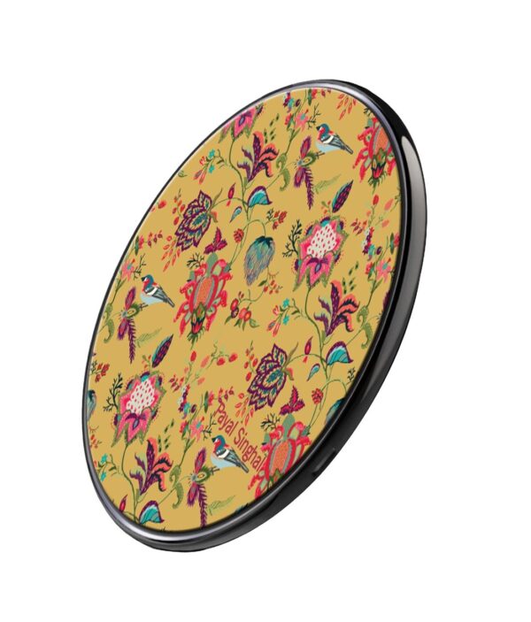 Payal Singhal Chidiya Mustard - Qi Compatible Pro Wireless Charger