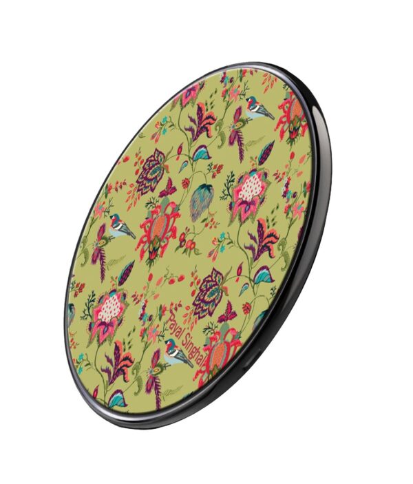 Payal Singhal Chidiya Olive - Qi Compatible Pro Wireless Charger