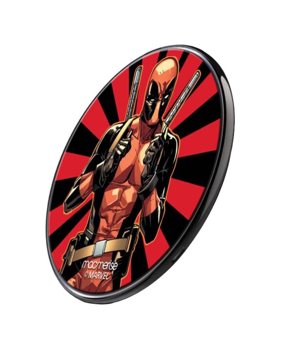 Smart Ass Deadpool - Qi Compatible Pro Wireless Charger